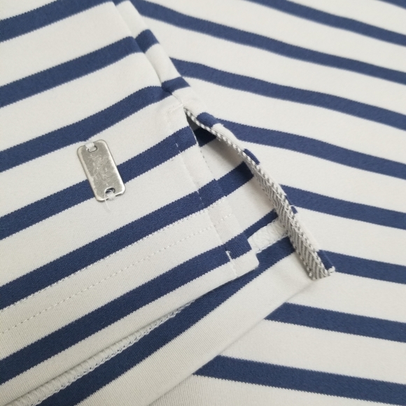 Ashworth Mens Golf Shirt Size XL Blue and Grey - Picture 7 of 7